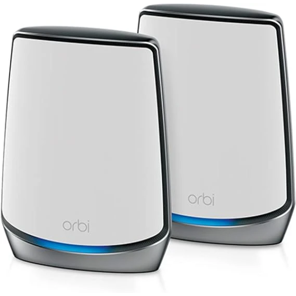 NETGEAR Orbi Whole Home Tri-band Mesh WiFi 6 System (RBK852) 1