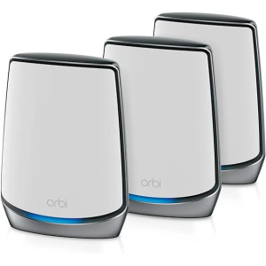 NETGEAR Orbi Whole Home Tri-band Mesh Wi-Fi 6 System (RBK853)