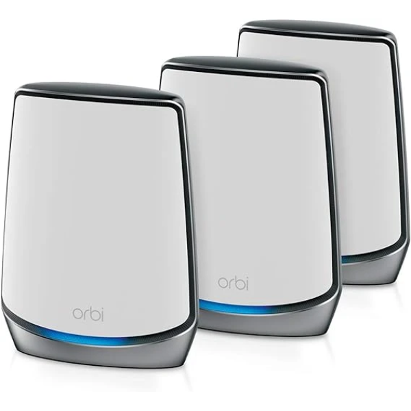 NETGEAR Orbi Whole Home Tri-band Mesh Wi-Fi 6 System (RBK853) 1