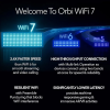 NETGEAR Orbi 970 Series Quad-Band WiFi 7 Mesh Network System (RBE973S) 5