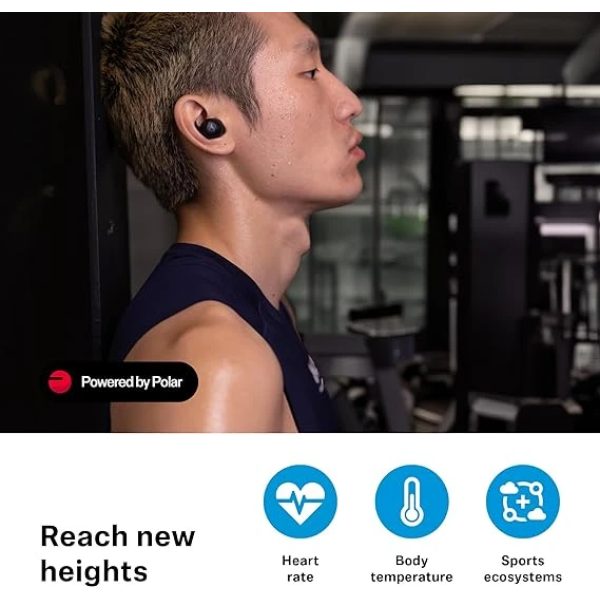 Sennheiser Momentum Sport Earbuds with Fitness Tracker for Heart Rate and Body Temperature 2