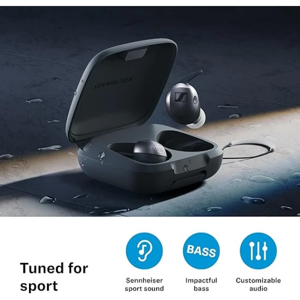 Sennheiser Momentum Sport Earbuds with Fitness Tracker for Heart Rate and Body Temperature 3