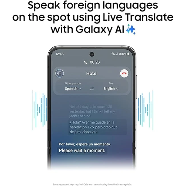 SAMSUNG Galaxy Z Flip5 AI Phone 3