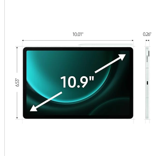 Samsung Galaxy Tab S9 FE Wi-Fi 10.9” 256GB Android Tablet 2