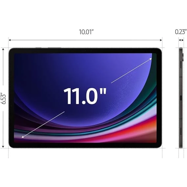 SAMSUNG Galaxy Tab S9 11” 256GB WiFi 7 Android AI Tablet 2