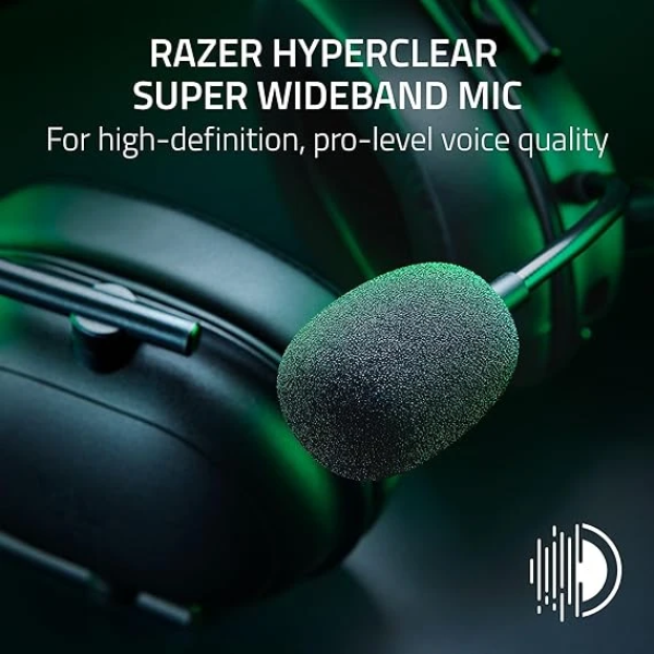Razer BlackShark V2 HyperSpeed Wireless Gaming Headset 黑鯊 超輕量電競耳機麥克風 2