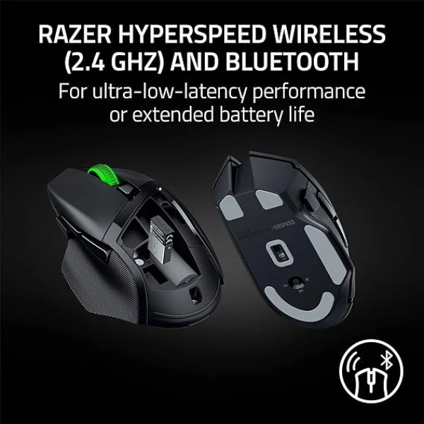 Razer Basilisk V3 X HyperSpeed Customizable Wireless Gaming Mouse 巴塞利斯蛇 V3 X 速度版 無線電競滑鼠 3