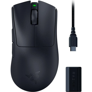 Razer DeathAdder V3 Pro Wireless Gaming Mouse + HyperPolling Wireless Dongle 煉獄奎蛇 V3 Pro 電競滑鼠+無線傳輸器組合