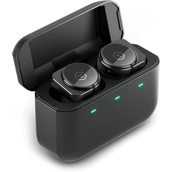 Master and Dynamic MW09 True Wireless Earphones Bluetooth Noise Cancelling Headphones/Earbuds Black 1