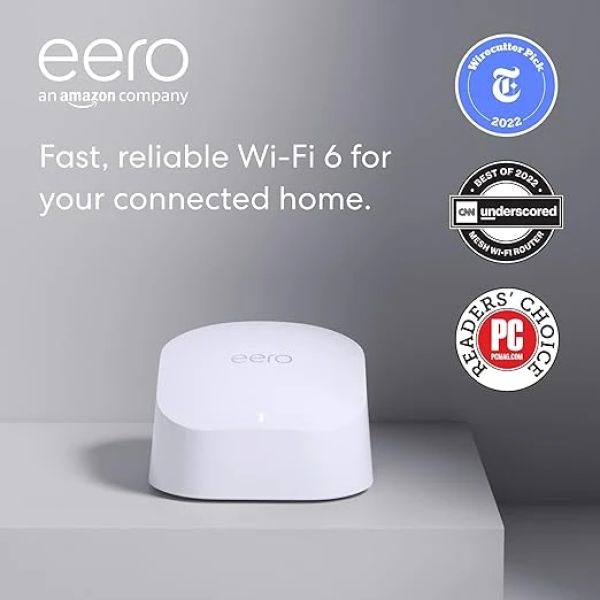 Amazon eero high-speed wifi 6 router and booster 2