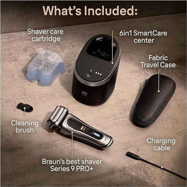 Braun Series 9 PRO+ Electric Razor for Men 2