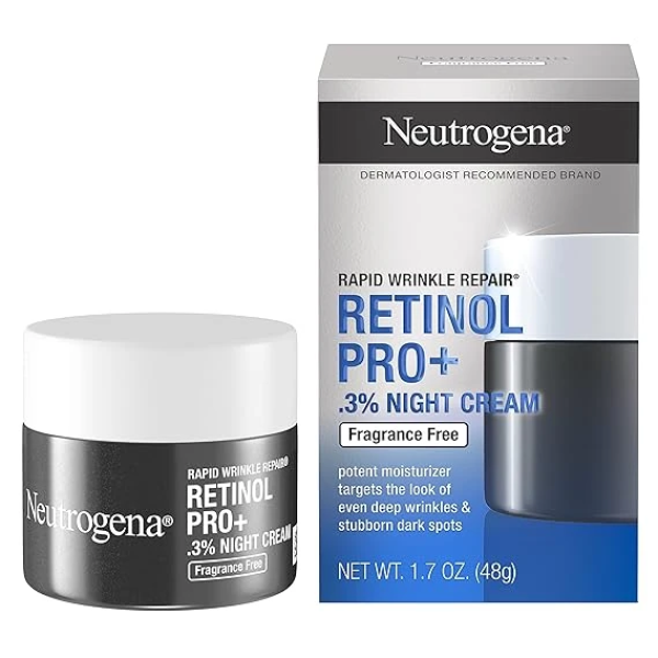 Neutrogena Retinol Pro+ Anti-Wrinkle Night Moisturizer 3