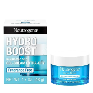Neutrogena Hydro Boost Hyaluronic Acid Hydrating Face Moisturizer Gel-Cream to Hydrate and Smooth Extra-Dry Skin