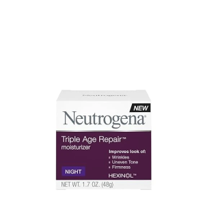 Neutrogena Triple Age Repair Anti-Aging Night Cream with Vitamin C; Fights Wrinkles & Evens Tone