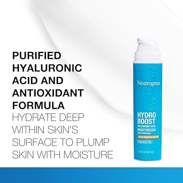 Neutrogena Hydro Boost Hyaluronic Acid Facial Moisturizer with Broad Spectrum SPF 50 Sunscreen 3