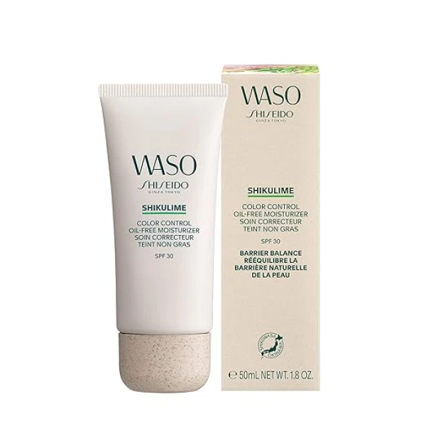 Shiseido Waso SHIKULIME Color Control Oil-Free Moisturizer SPF 30 3