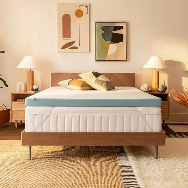 Tempur-Pedic TEMPUR-Adapt + Cooling 3-Inch King Mattress Topper Medium Luxury Premium Foam 涼感床墊 1