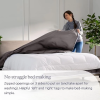 Purple PerfectStay Duvet Cover Easy to Assemble Slate Grey Full/Queen Three Piece 100% Cotton 床包+枕套 4