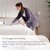 Purple PerfectStay Duvet Cover Easy to Assemble Pure White Full/Queen Three Piece 100% Cotton 床包+枕套 4