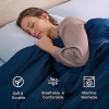 Purple PerfectStay Duvet Cover Easy to Assemble Night Sky Blue Twin/TwinXL Two Piece 100% Cotton 床包+枕套 5