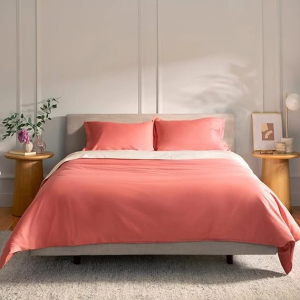 Purple PerfectStay Duvet Cover Easy to Assemble Desert Rose Full/Queen Three Piece 100% Cotton 床包+枕套