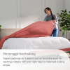 Purple PerfectStay Duvet Cover Easy to Assemble Desert Rose Full/Queen Three Piece 100% Cotton 床包+枕套 4
