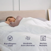 Purple TempBalance Duvet Twin/Twin XL White Temperature Regulating All Season Oversized Down Alternative 床包+枕套 5