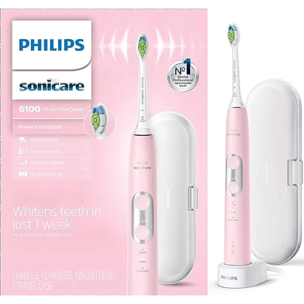 Philips Sonicare ProtectiveClean 6100 Rechargeable Electric Power Toothbrush 1
