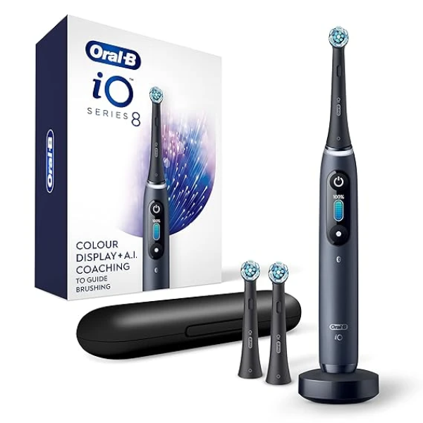 Oral-B iO Series 8 Electric Toothbrush with 2 Brush Heads 1
