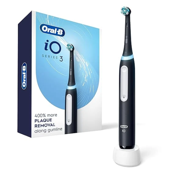 Oral-B iO3 Electric Toothbrush (1) with (1) Ultimate Clean Brush Head and (1) Charger 1