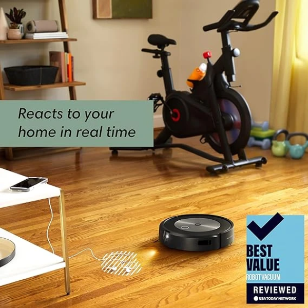 iRobot Roomba j7 (7150) Wi-Fi Connected Robot Vacuum 2