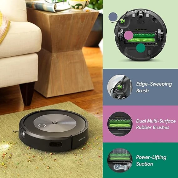 iRobot Roomba j7+ (7550) Self-Emptying Robot Vacuum 2