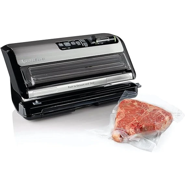 FoodSaver Vacuum Sealer Machine and Express Vacuum Seal Bag Maker with Sealer Bags and Roll and Hendheld Vacuum Sealer for Airtight Food Storage and Sous Vide 3