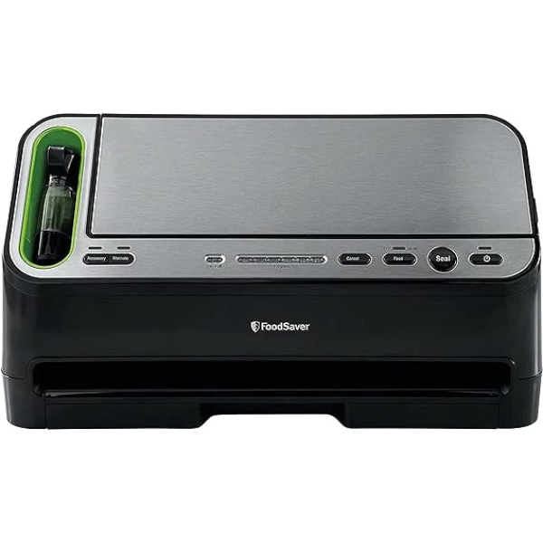 FoodSaver V4400 2-in-1 Vacuum Sealer Machine with Automatic Vacuum Sealer Bag Detection and Starter Kit 3
