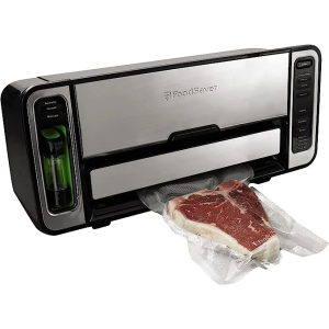 FoodSaver Vacuum Sealer Machine with Express Vacuum Seal Bag Maker with Sealer Bags and Roll and Handheld Vacuum Sealer for Airtight Food Storage and Sous Vide
