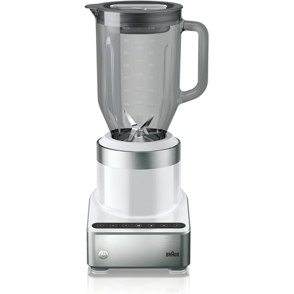 Braun JB7350 WHS PureMix Power Countertop Blender with Thermal Resistant Glass Jug 1