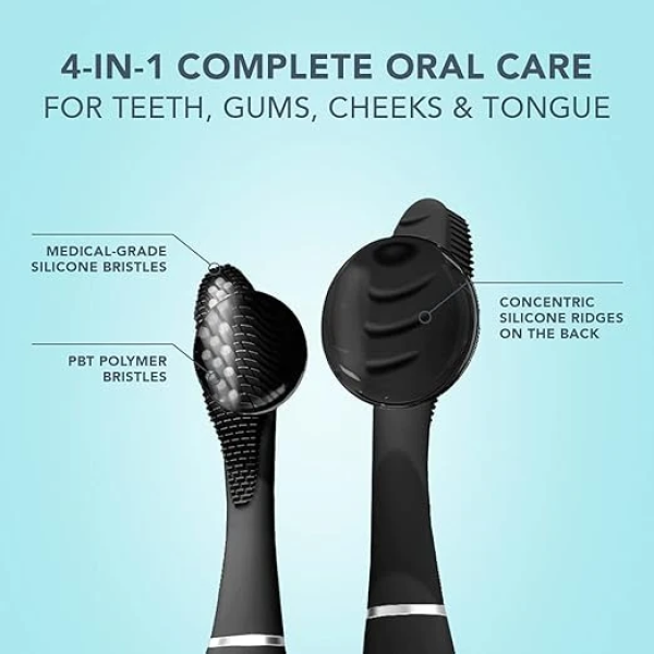 FOREO ISSA 3 Rechargeable Electric Ultra-Hygienic Sonic Toothbrush with Silicone & PBT Polymer Bristles 電動牙刷 3