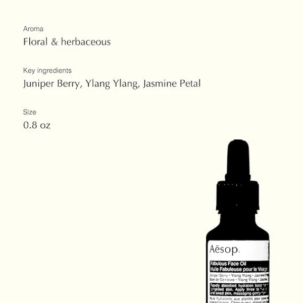 Aesop Fabulous Face Oil 煥采滋潤精露 3
