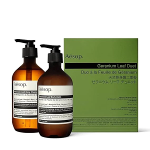 Aesop Geranium Leaf Duet 天竺葵沐浴乳與身體乳