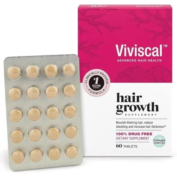 Viviscal Hair Growth Supplements for Women to Grow Thicker 薇絲卡魔髮錠 1個月份 1