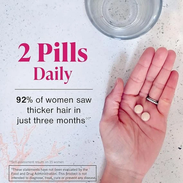 Viviscal Hair Growth Supplements for Women to Grow Thicker 薇絲卡魔髮錠 1個月份 2