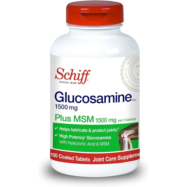 Glucosamine 1500mg (per serving) + MSM 關節保健食品 1