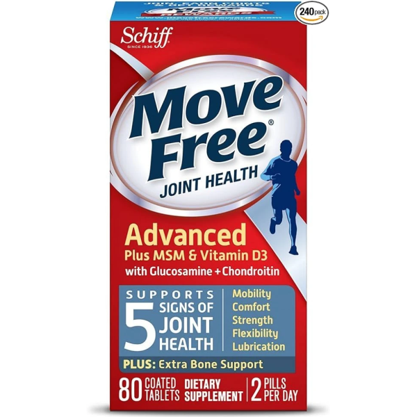 Move Free Advanced Plus MSM and Vitamin D3 關節保健食品 1