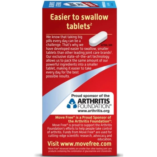 Move Free Advanced Plus MSM and Vitamin D3 關節保健食品 3