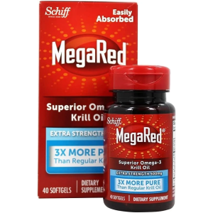 Schiff Vitamins Mega Red Extra Strength 45 Sgel 磷蝦油保健食品