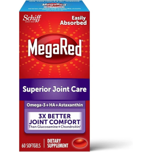 Schiff MegaRed Joint Care 60 Day Supply 60 Softgels 關節保健食品