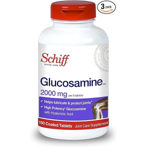 SCHIFF Glucosamine 2000Mg With Hyaluronic Acid 關節保健食品