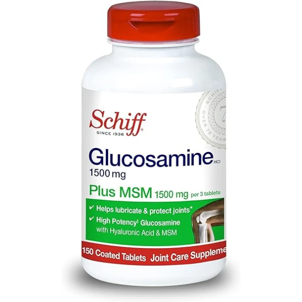 Schiff Glucosamine Plus MSM 1500 mg 關節保健食品 1