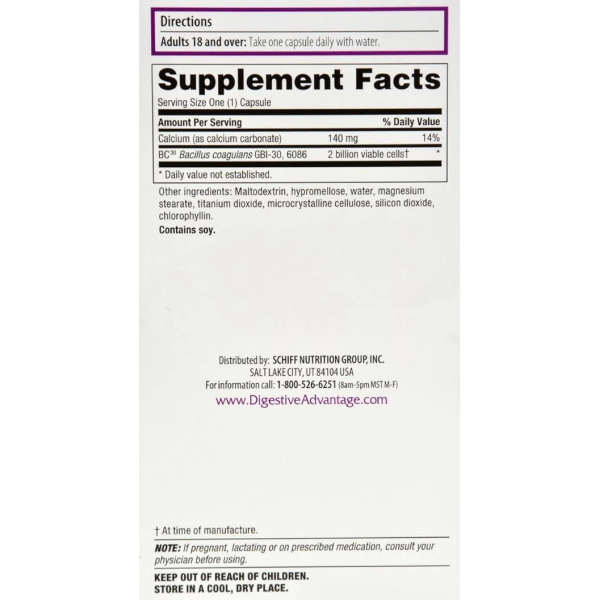 Schiff Bio Foods Probiotic Daily 益生菌 2