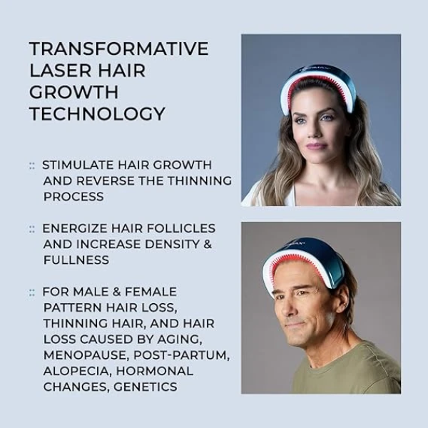 HairMax Hair Growth Laser Band (FDA Cleared) 雷射生髮帽 3
